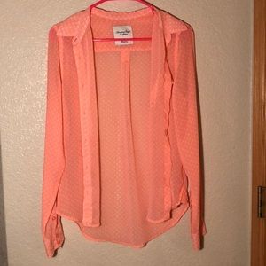 American eagle button up shirt